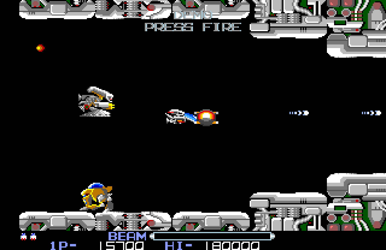 Capture d’écran de R-Type Go